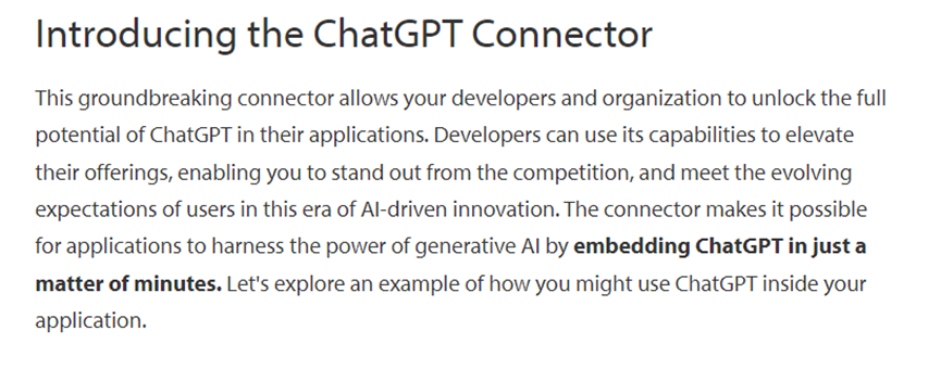 用ChatGPT开发代码！OutSystems与微软合作，增强低代码开发插图3