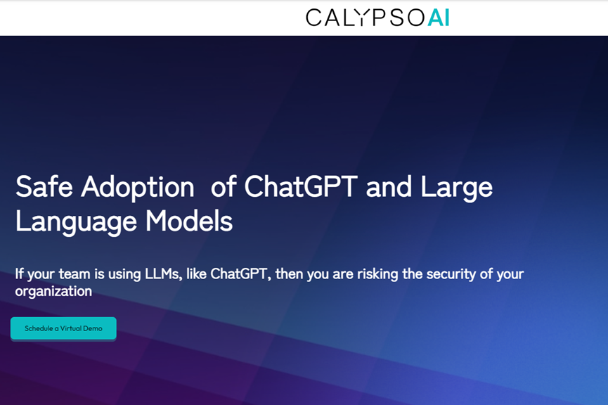 为ChatGPT等提供安全护栏，CalypsoAI获1.6亿元融资插图