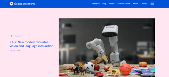 谷歌发布RT-2，实体机器人版ChatGPT来了！插图