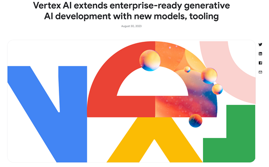 谷歌对Vertex AI大更新：全球首个数字水印，支持Llama 2模型微调等插图