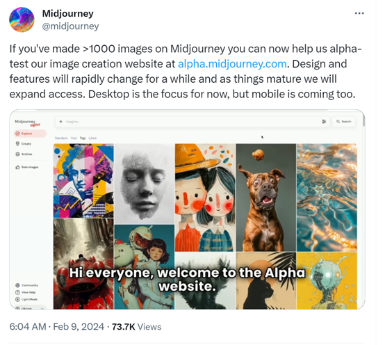 Midjourney再次降低，网站版使用权限！插图